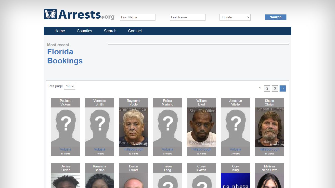 Hillsborough County Arrests and Inmate Search